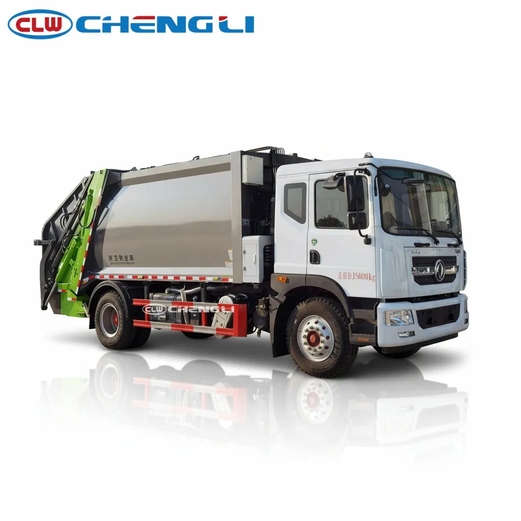 Мусоровоз с задней загрузкой Dongfeng D9 4×2, 14 м³