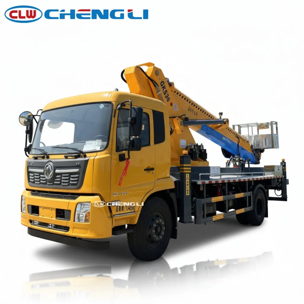 Автовышка Dongfeng Tianjin 4×2, рабочая высота 36 м