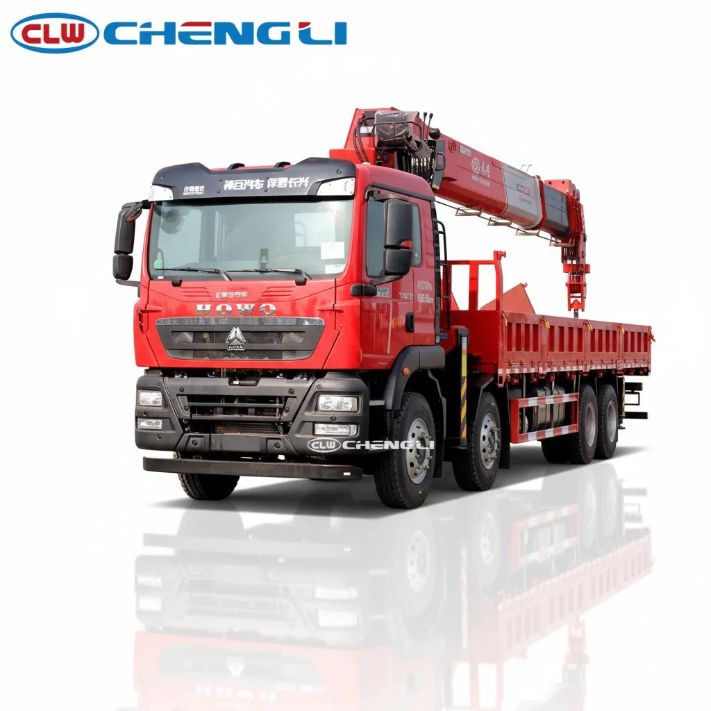 Кран-манипулятор HOWO 8×4, 20 т — SQS500-5