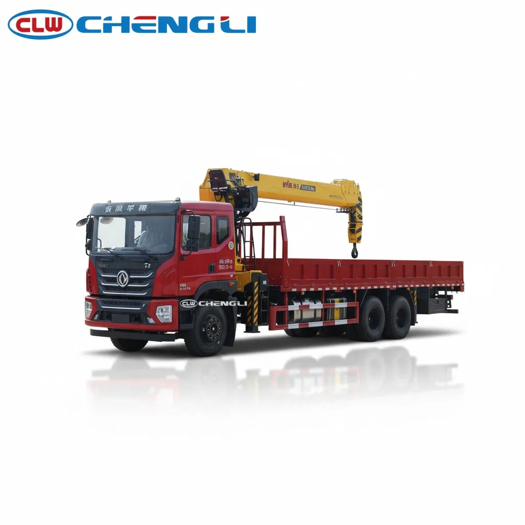 Кран-манипулятор Dongfeng 6×4, 12 т — SQS300-5