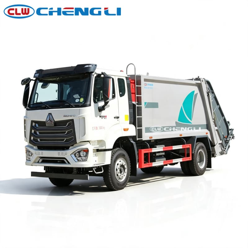Мусоровоз с задней загрузкой HOWO 4×2, 18 м³